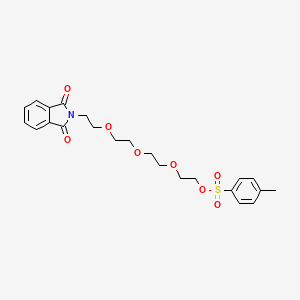 Chemical structure of Phthalimide-PEG3-C2-OTs