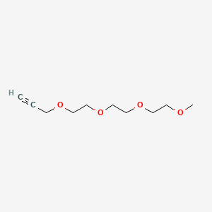 Chemical structure of Proparyl-PEG4-methane