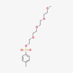 Chemical structure of m-PEG4-Tos