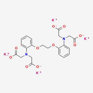 Chemical structure of BAPTA tetrapotassium
