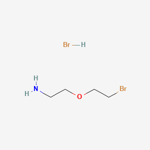 Chemical structure of Bromo-PEG1-NH2 hydrobromide