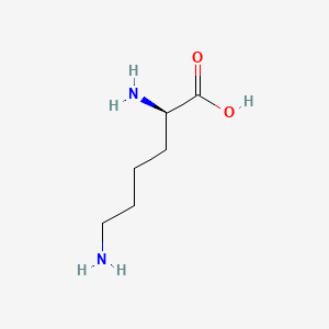 Chemical structure of D-Lysine