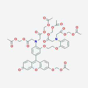 Chemical structure of Fluo-8 AM