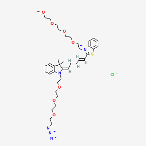 Chemical structure of N-(azide-PEG4)-3