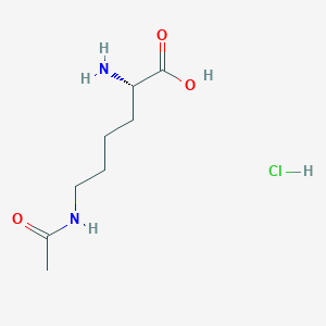 Chemical structure of Nε-Acetyl-L-lysine hydrochloride