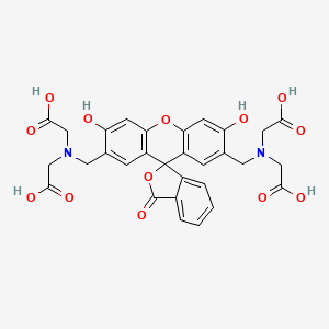 Chemical structure of Calcein (mixture of isomers)