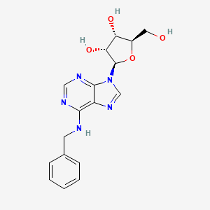 Chemical structure of Benzyladenosine