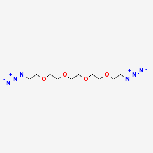 Chemical structure of Azido-PEG4-azide