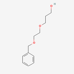 Chemical structure of Benzyl-PEG1-propanol