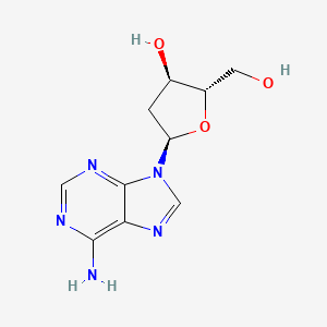 Chemical structure of 2'-Deoxy-L-adenosine