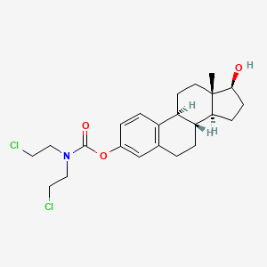 Chemical structure of Estramustine