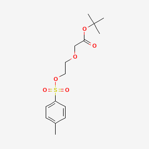 Chemical structure of Tos-PEG1-CH2-Boc