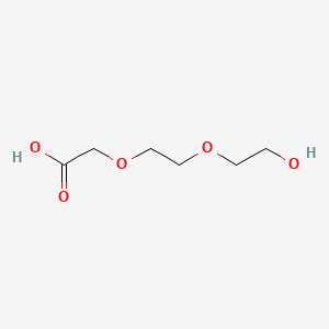 Chemical structure of Hydroxy-PEG2-CH2COOH