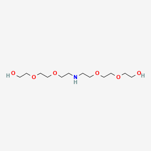 Chemical structure of NH-bis-PEG3