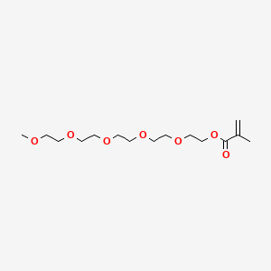 Chemical structure of m-PEG5-2-methylacrylate