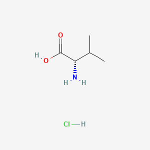Chemical structure of L-Valine hydrochloride