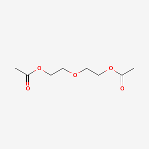 Chemical structure of Diethylene glycol diacetate