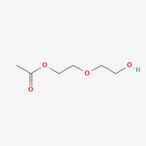 Chemical structure of Ethyl acetate-PEG1