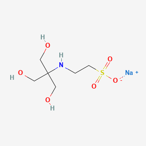 Chemical structure of TES sodium