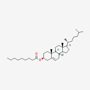 Chemical structure of Cholesteryl Nonanoate