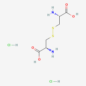 Chemical structure of Cystine dihydrochloride