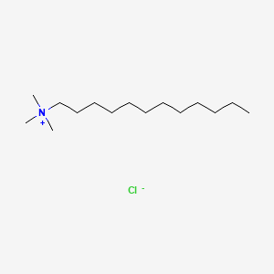Chemical structure of Dodecyltrimethylammonium chloride
