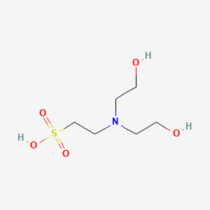 Chemical structure of BES