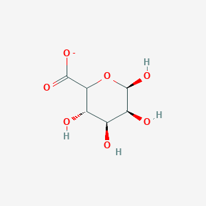 Chemical structure of Sodium alginate