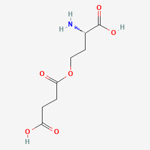 Chemical structure of O-Succinylhomoserine