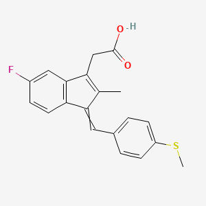 Chemical structure of (E/Z)-Sulindac sulfide