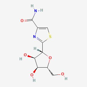 Chemical structure of Tiazofurin