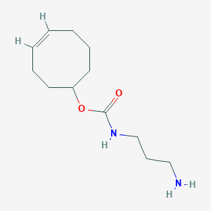 Chemical structure of TCO-amine