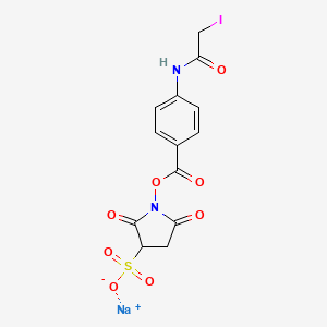 Chemical structure of Sulfo-SIAB sodium