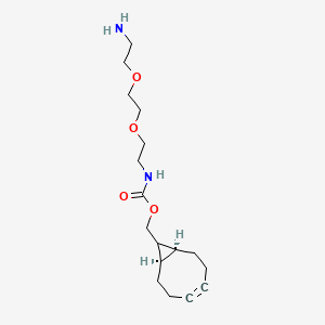 Chemical structure of endo-BCN-PEG2-NH2