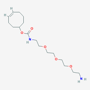 Chemical structure of TCO-PEG3-amine