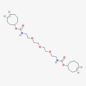 Chemical structure of TCO-PEG3-TCO