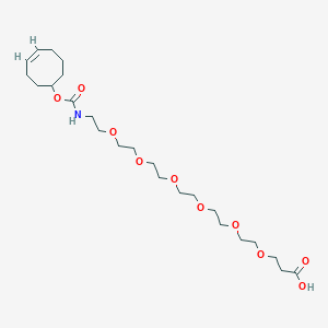 Chemical structure of TCO-PEG6-acid