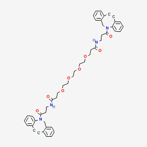 Chemical structure of DBCO-PEG4-DBCO
