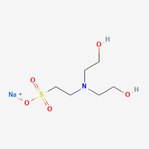 Chemical structure of BES sodium