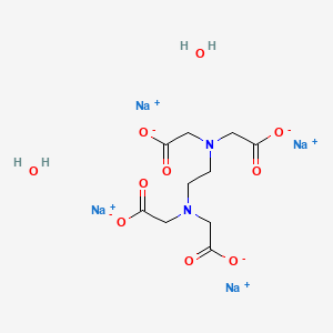 Chemical structure of Tetrasodium edetate dihydrate