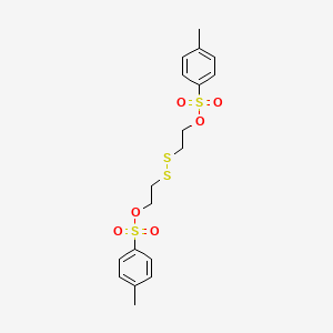 Chemical structure of Bis-Tos-(2-hydroxyethyl disulfide)