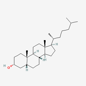 Chemical structure of Epicoprostanol