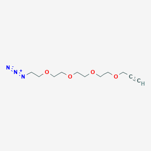 Chemical structure of Azido-PEG4-propargyl