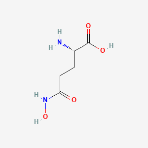 Chemical structure of L-Glutamic γ-monohydroxamate
