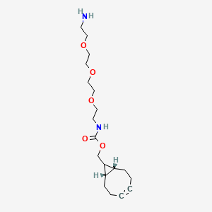 Chemical structure of endo-BCN-PEG3-NH2