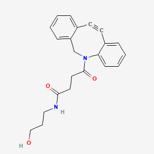 Chemical structure of DBCO-C-PEG1