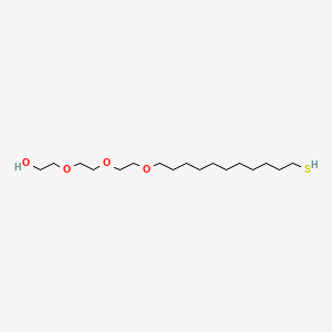 Chemical structure of Thiol-C9-PEG4