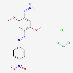 Chemical structure of Fast Black K Salt