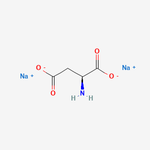 Chemical structure of L-Aspartic aicd disodium