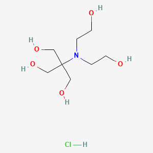 Chemical structure of Bistris hydrochloride